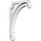 Ekena Millwork Arch Architectural Grade PVC Bracket, 5/8"W X 4"D X 6"H BKTP01X04X06AH - alternate 1